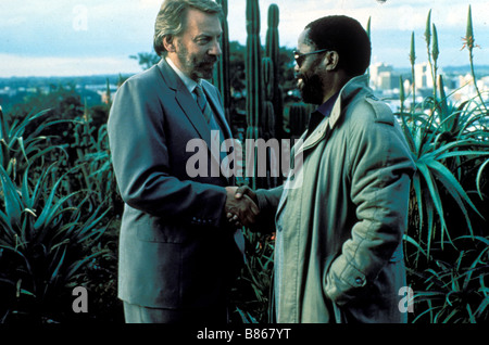 Un blanc sec Année : 1989 Saison USA Donald Sutherland, Zakes Mokae Réalisation : Euzhan Palcy Banque D'Images