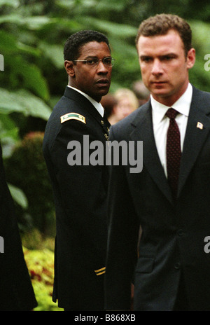 Le candidat mandchou Année : 2004 - USA Denzel Washington, Liev Schreiber Réalisateur : Jonathan Demme Banque D'Images