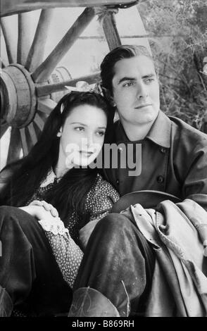 Brigham Young Brigham Young (1940) usa Tyrone Power, Linda Darnell Réalisateur : Henry Hathaway Banque D'Images