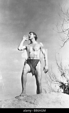 L'homme singe Tarzan Année : 1932 - USA Réalisation : W.S. Van Dyke Johnny Weissmuller Banque D'Images