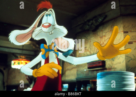 Qui veut la peau de Roger Rabbit ? Qui veut la peau de Roger Rabbit Année : 1988 - USA Réalisateur : Robert Zemeckis Banque D'Images