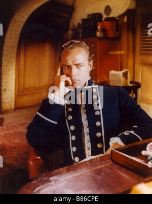 Mutinerie sur le Bounty Année : 1962 USA Réalisateur : Lewis Milestone Carol Reed Marlon Brando Banque D'Images