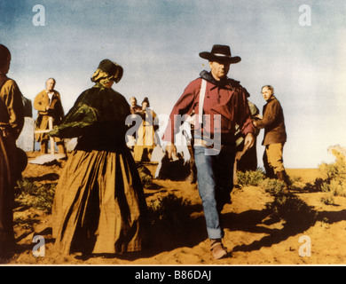 Les chercheurs Année : 1956 - USA John Wayne Réalisateur : John Ford Banque D'Images