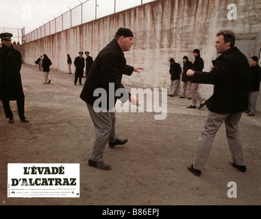 L'évadé d'Alcatraz d'Alcatraz Année : 1979 - USA Clint Eastwood Réalisateur : Don Siegel Banque D'Images