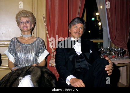 Charles Bronson Charles Bronson Charles Bronson, Jill Ireland fils épouse Banque D'Images