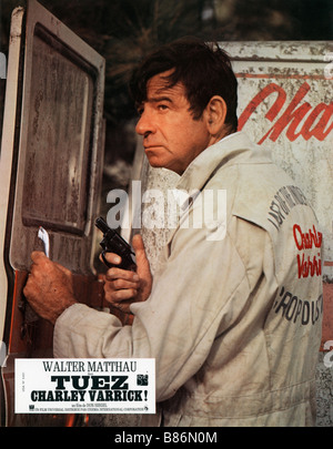 Charley Varrick Année : 1973 USA Walter Matthau Réalisateur : Don Siegel Banque D'Images