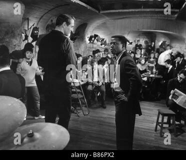 Paris Blues Année : 1961 - USA Paul Newman, Sidney Poitier Directeur : MARTIN Ritt Banque D'Images