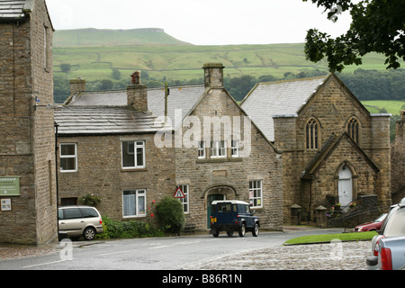 Place du marché,Yorshire Dales,Askrigg, Angleterre, Royaume-Uni Banque D'Images