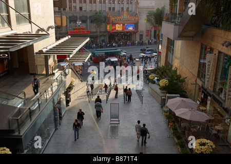 Hollywood Boulevard. Hollywood, Los Angeles, Californie, USA. Banque D'Images