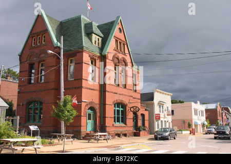 Vieux bureau de poste à Annapolis Royal Nova Scotia canada Banque D'Images