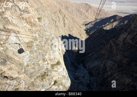 Tramway Aérien de Palm Springs. Californie, USA. Banque D'Images