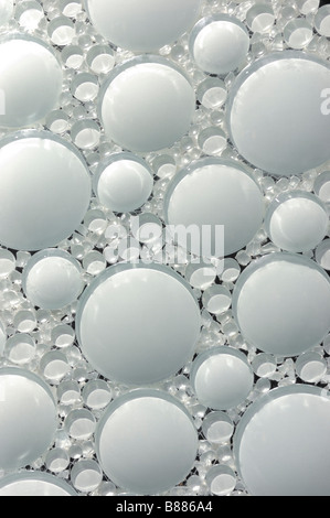 Carreaux de salle de bains en mosaïque Banque D'Images