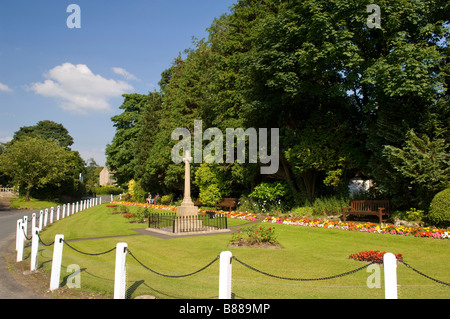 War Memorial Garden à Bolton par Bowland qui est dans la vallée de Ribble, d'Englands Lancashire Banque D'Images