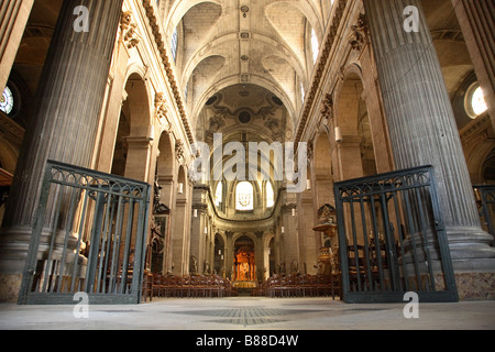 ST SULPICE CHURCH PARIS Banque D'Images