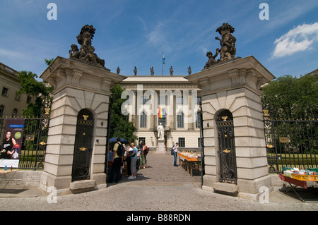 L'Université Humboldt de Berlin Allemagne Banque D'Images