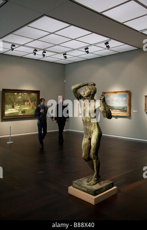 Auguste Rodin (l'âge du fer (1876), bronze Wallraf Richartz Museum et Fondation Corboud, Cologne, Allemagne Banque D'Images