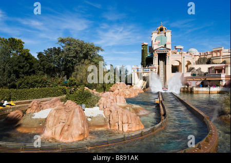 Voyage vers Atlantis Ride à Sea World, Orlando, Floride, USA Central Banque D'Images