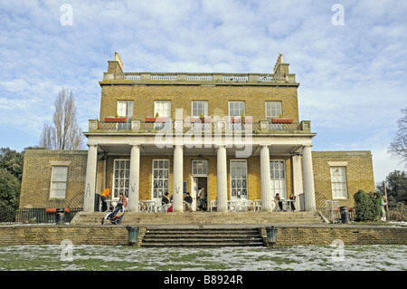 Clissold House Clissold Park Stoke Newington Hackney London England UK Banque D'Images