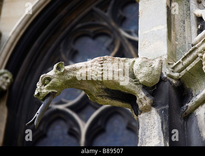 Gargoyle sur l'église néo-gothique victorien Banque D'Images