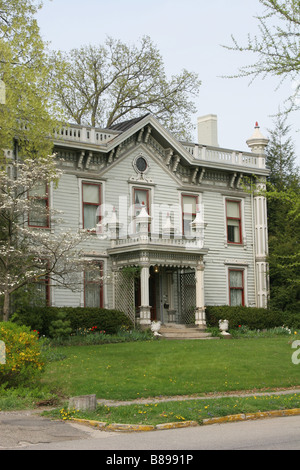 Cooper House 115 Historique de la rue Gambier East Mount Vernon Ohio Banque D'Images