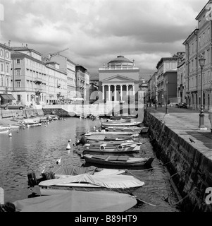 Triest, Canal Grande Banque D'Images