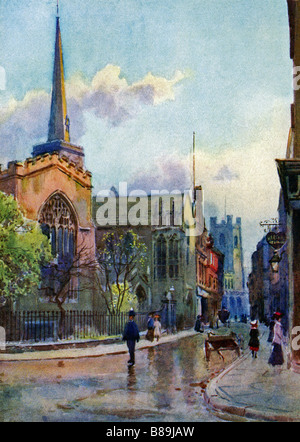 Market Street, Cambridge, Angleterre Banque D'Images