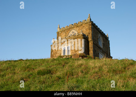 Doyden Château, propriété du National Trust construit autour de 1830 par Samuel Symons. Banque D'Images