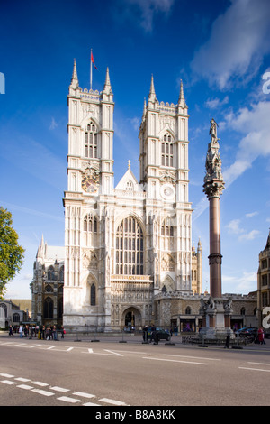 L'Abbaye de Westminster Westminster London England Banque D'Images