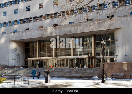 Nouveau bâtiment de la Cour suprême de l'État de New York, au centre-ville de Brooklyn à New York, le jeudi 29 janvier 2009 Richard B Levine Banque D'Images