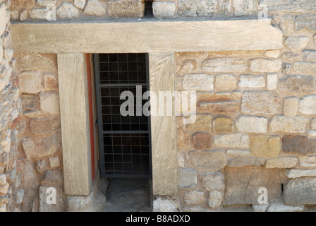 Site archéologique de Knossos Crète, Grèce Banque D'Images