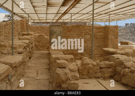 Site d'excavation de Knossos, Crète, Grèce Iraklion Banque D'Images