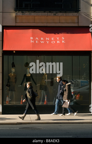 Barneys New York sur Madison Avenue Banque D'Images