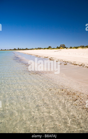 Plage à l'ouest de l'Australie Dunsborough WA Banque D'Images