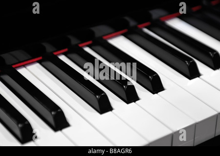 Clavier de piano Banque D'Images