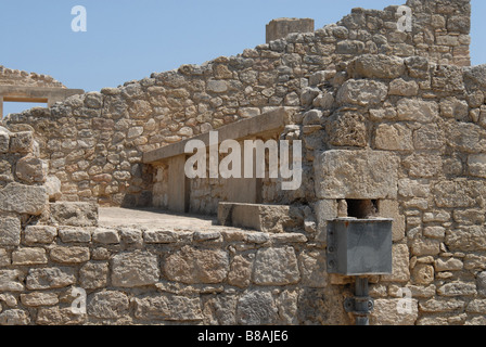 Site archéologique antique de Knossos Crète Grèce Banque D'Images