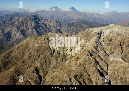 Descabezado grande volcano volcan Cerro Azul Chili cordillère des Andes mountain mountains Banque D'Images
