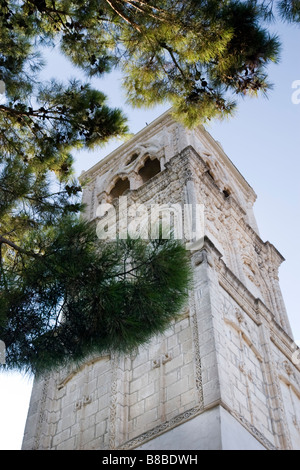 Avis de Panaghia Eleousa (Sainte Vierge Marie le Miséricordieux) lfry dans la région de Lefkara, sud de Chypre. Banque D'Images