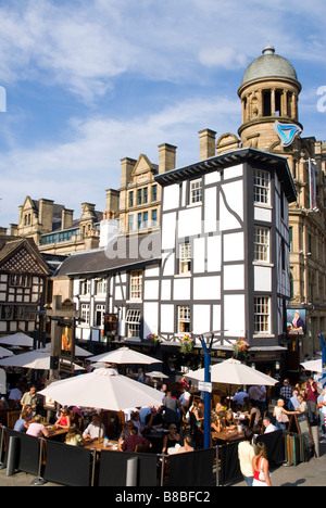 Europe Royaume-Uni Angleterre Manchester sinclairs oyster bar pub Banque D'Images