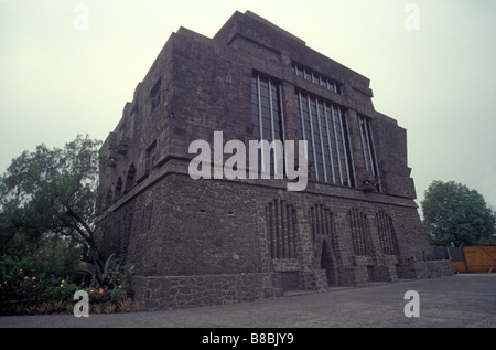 Le Musée Anahuacalli ou maison de dans d'Anahuac Coyoacan, Mexico City Banque D'Images