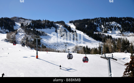 Aspen Mountain Banque D'Images