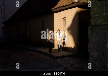 Stolica Estonii Tallin Tallin, la capitale de l'Estonie Banque D'Images