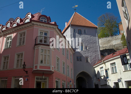 Stolica Estonii Tallin Tallin, la capitale de l'Estonie Banque D'Images