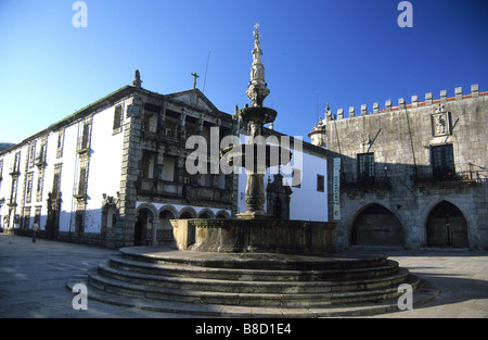 Praça da República Viana do Castelo Portugal Banque D'Images