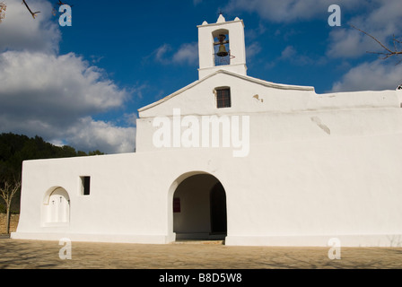 Église de San Lorenzo, Ibiza, Espagne Banque D'Images