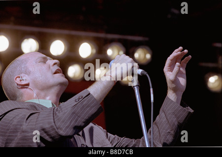 Gord Downie Tragically Hip effectue War Child Benefit Concert, ks, Winnipeg, Manitoba Banque D'Images