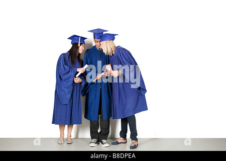 Les diplômés des écoles Banque D'Images