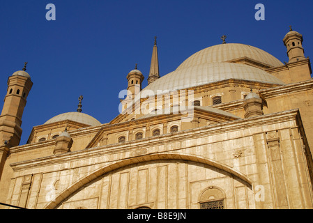 Le Caire, Égypte. La mosquée de Mohammed Ali la citadelle. Banque D'Images