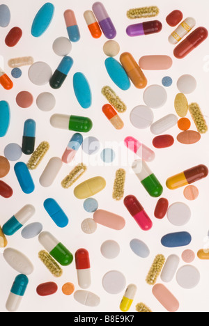 pilules épars Banque D'Images