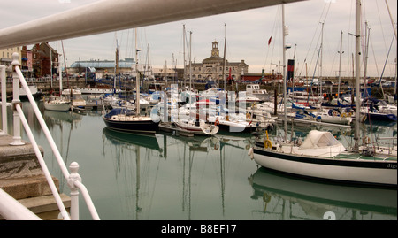 Le port de Ramsgate Kent UK Banque D'Images