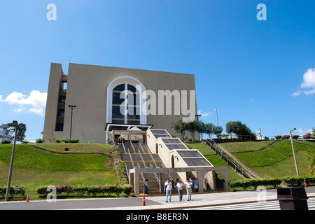 Miraflores Centre d'accueil. Canal de Panama, Panama, République de Panama, en Amérique centrale. Banque D'Images